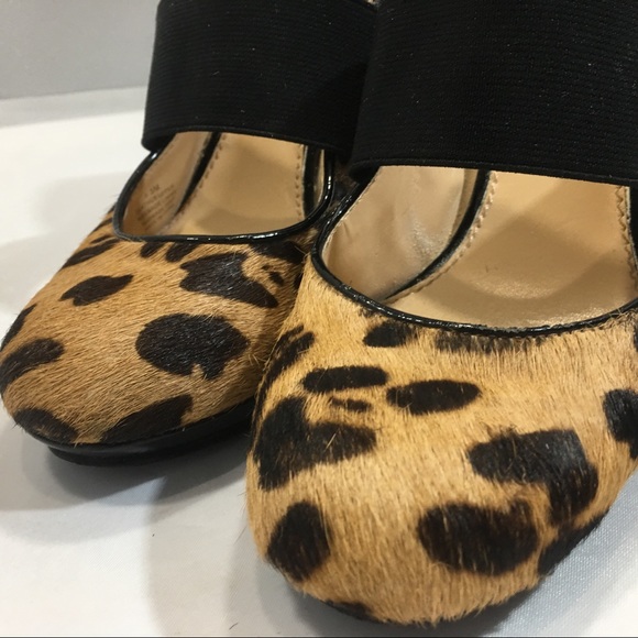 3/$30 Gianni Bink Leopard Mary Jane Stiletto - Picture 6 of 7
